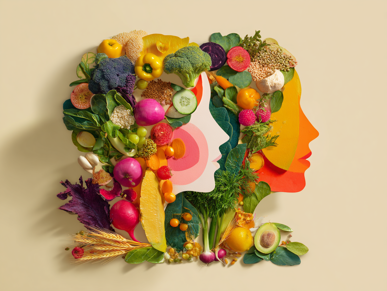 Kolorowe składniki do zdrowych posiłków